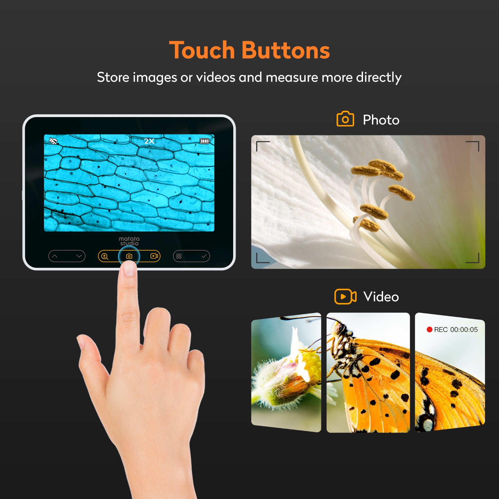 Matatastudio MX2-AS Digital Microscope - Matatalab